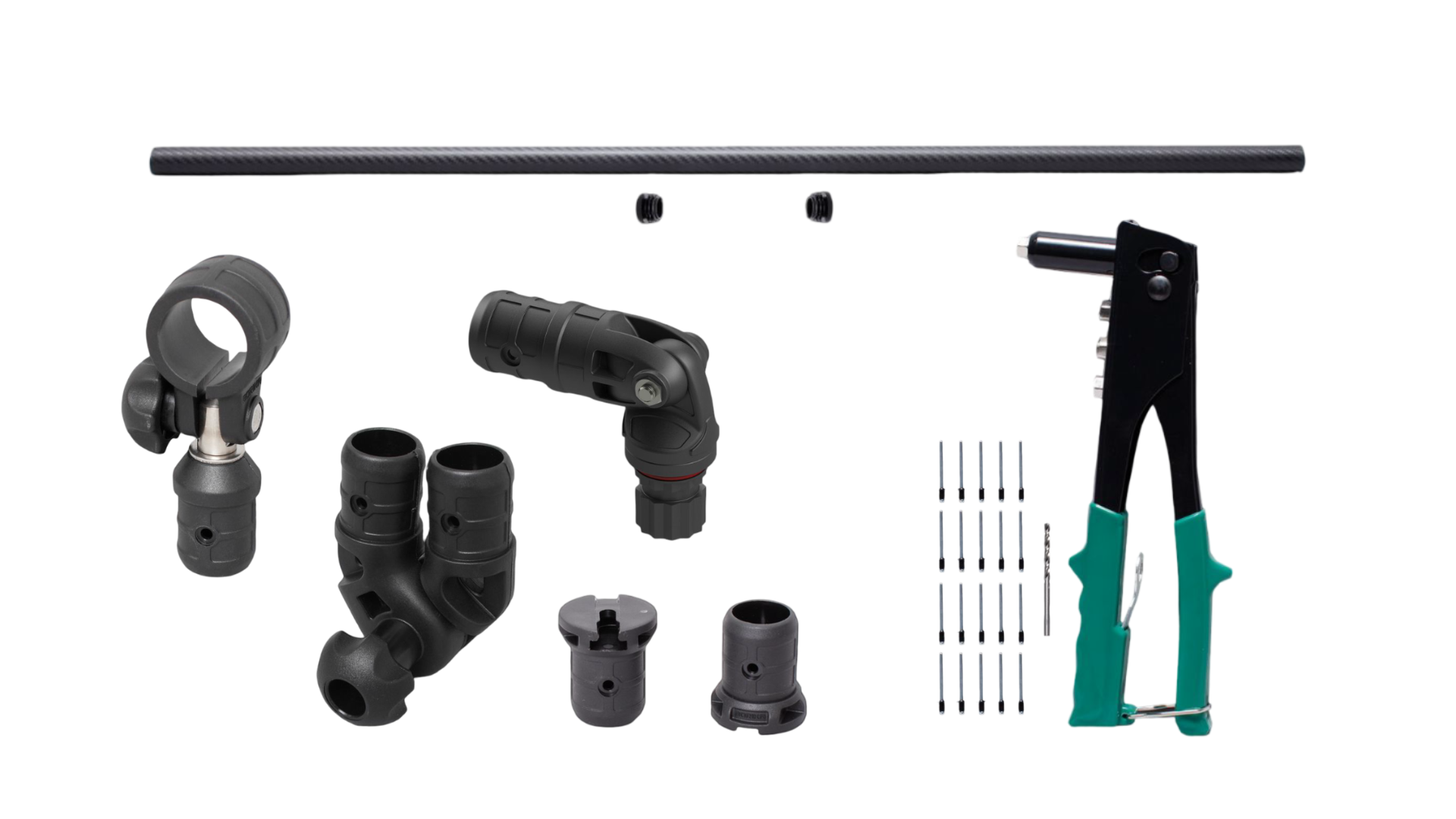 Carbonrohre Individualbau Fasten