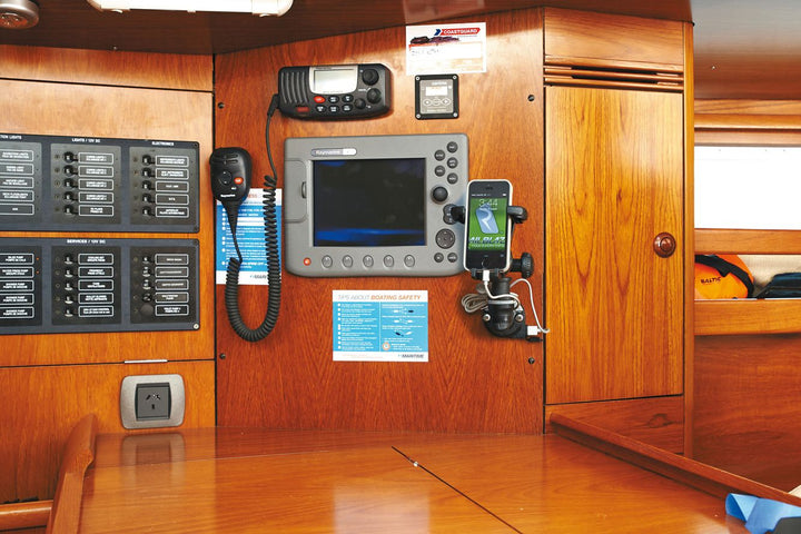 Railblaza E Series USB Starport Halterung (schwarz) Montage: bohren 03-4080-11