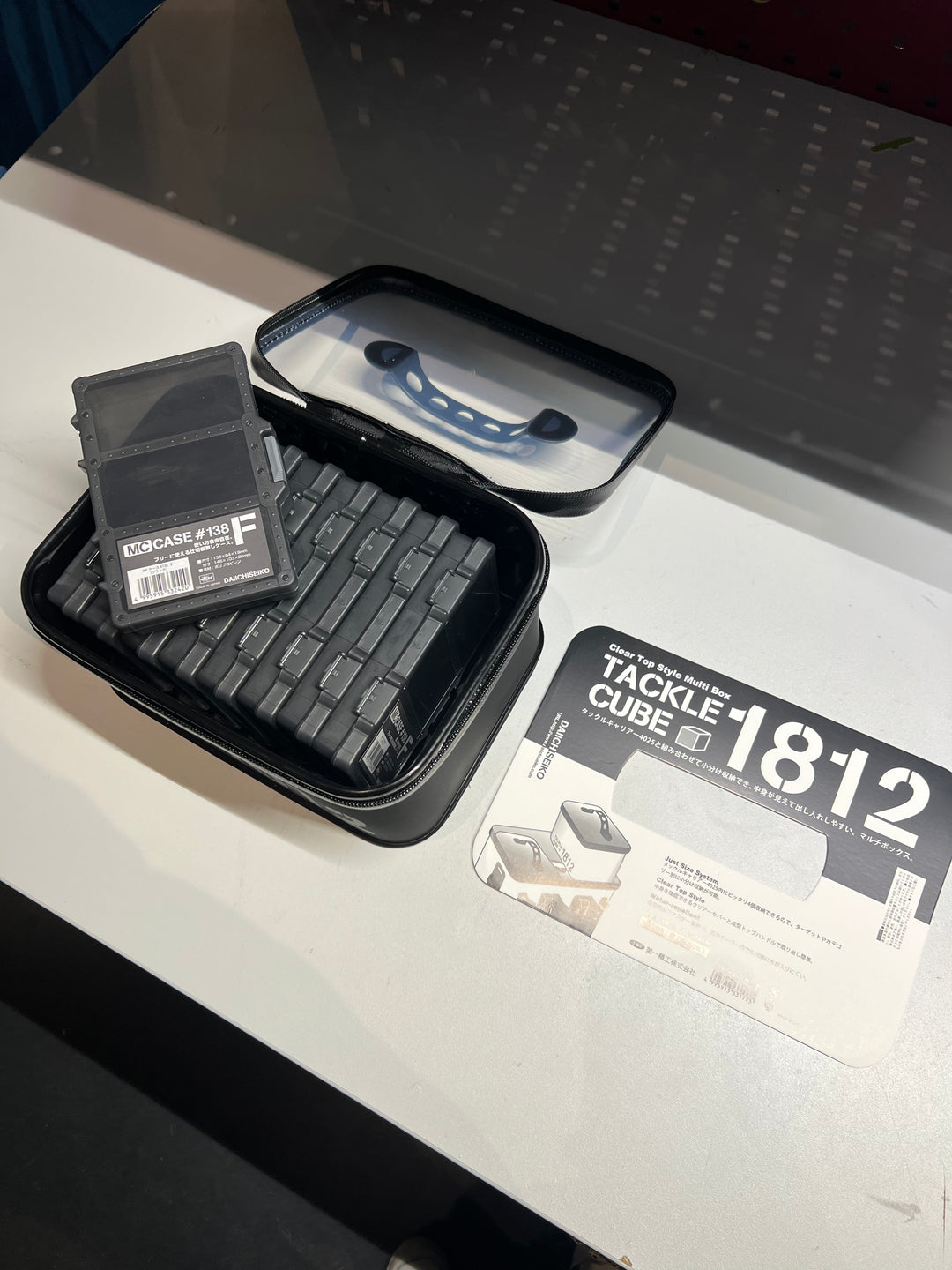 Daiichiseiko Tackle Cube Boxen Einlegeboxen S 1812 für Tackle Carrier MS 4025