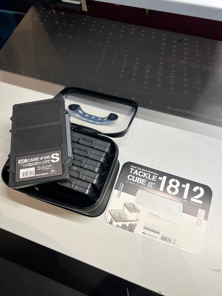 Daiichiseiko Tackle Cube Boxen Einlegeboxen S 1812 für Tackle Carrier MS 4025