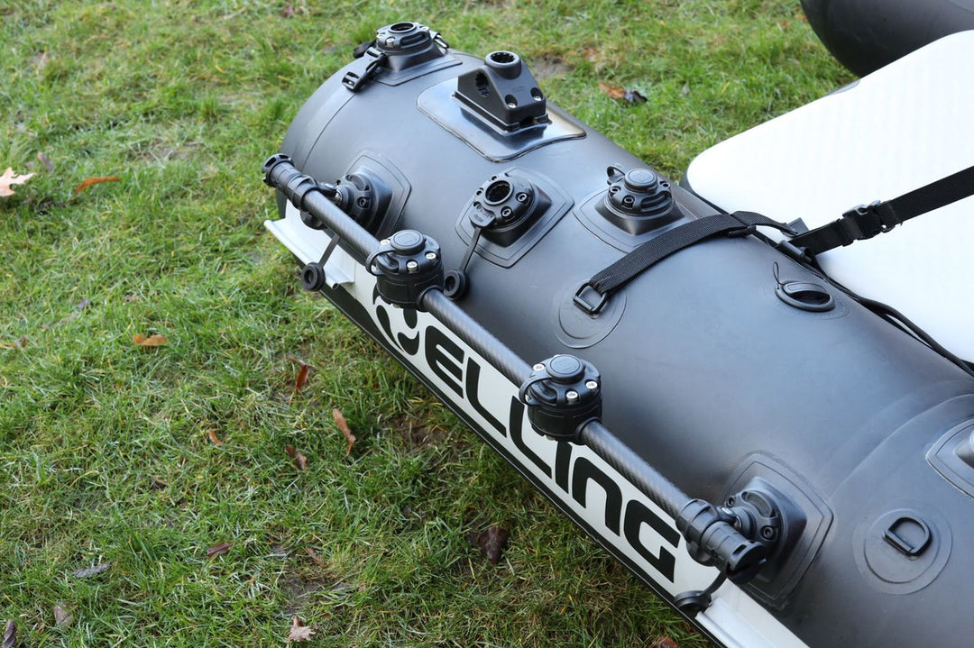 3K Carbon Rohr (22mm Ø außen), Basis für individuelle Eigenbauten (1150mm Länge)