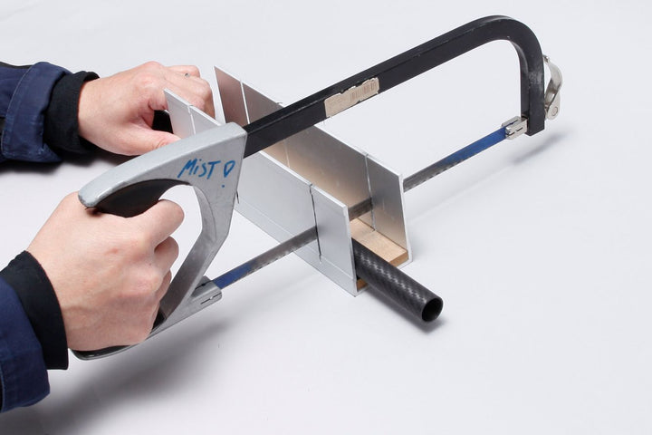 3K Carbon Rohr (22mm Ø außen), Basis für individuelle Eigenbauten (1150mm Länge)