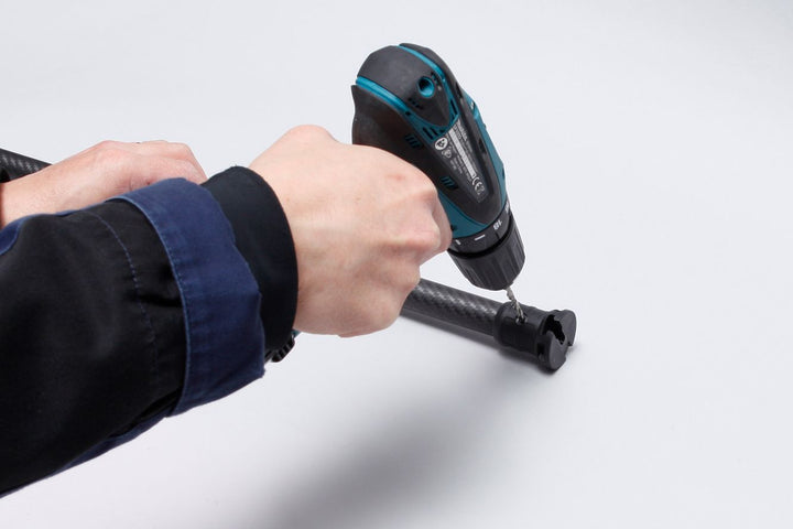 3K Carbon Rohr (22mm Ø außen), Basis für individuelle Eigenbauten (1150mm Länge)