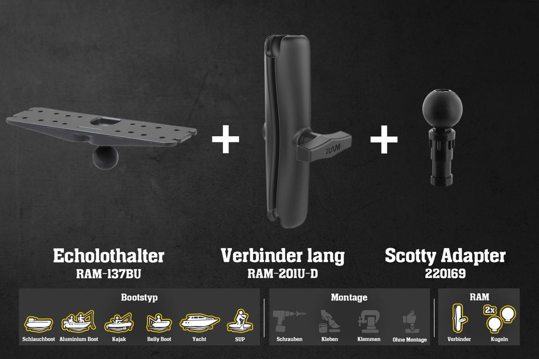 L971n – Element 7 &amp; 9 / Lang - Alu - RAM - 230mm / Scotty