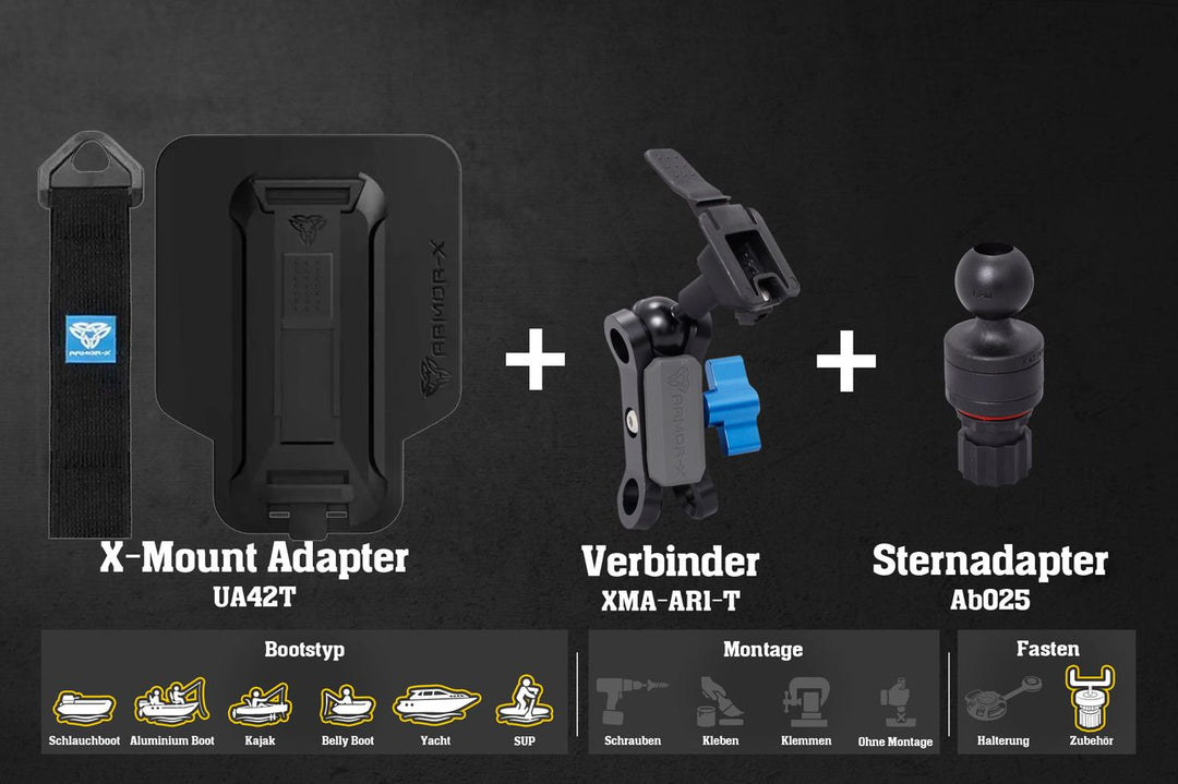 L999-Armor-X-Tablet-Halter-mit-Verbinder-und-Kugel-Fasten-und-X-Mount-Adapter-Tablet-univ.jpg