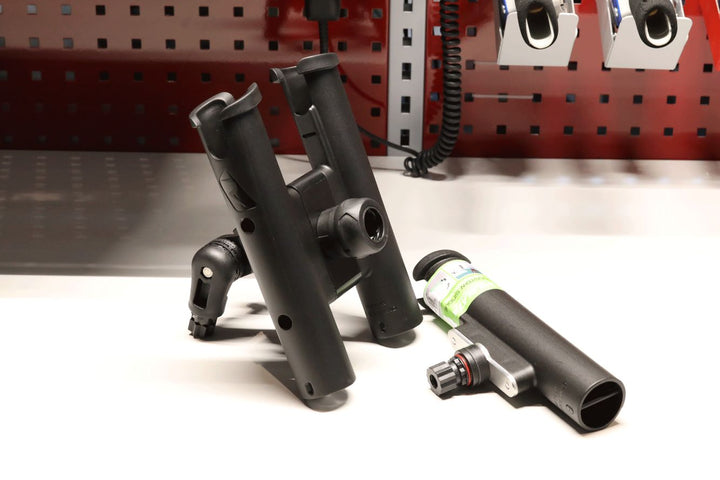 Railblaza 2–3-fach Rutenhalter – Angelrutenhalter für Boote, vertikale Ablage