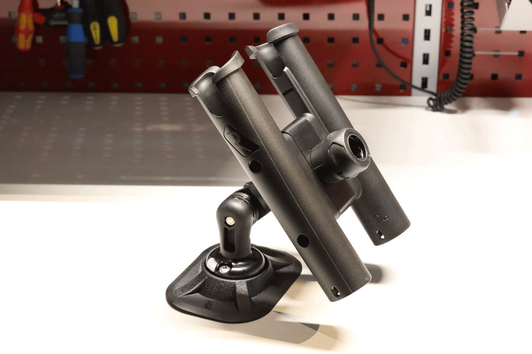 Railblaza 2–3-fach Rutenhalter – Angelrutenhalter für Boote, vertikale Ablage