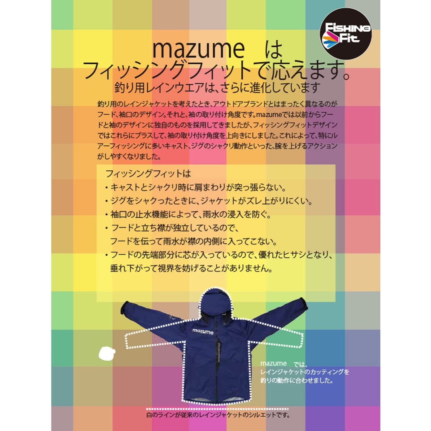 mazume CONTACT ALL WEATHER SUIT - ウエア