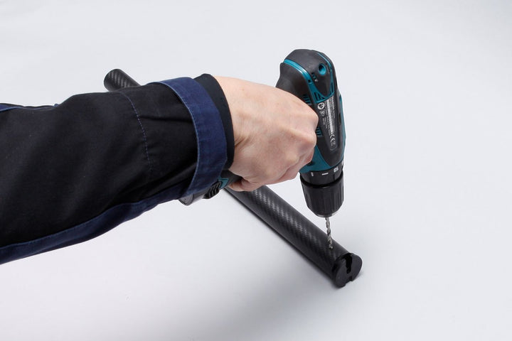 3K Carbon Rohr (32mm Ø außen), Basis für individuelle Eigenbauten (1150mm Länge)