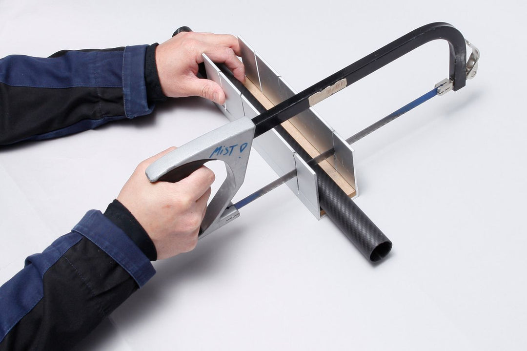 3K Carbon Rohr (32mm Ø außen), Basis für individuelle Eigenbauten (1150mm Länge)