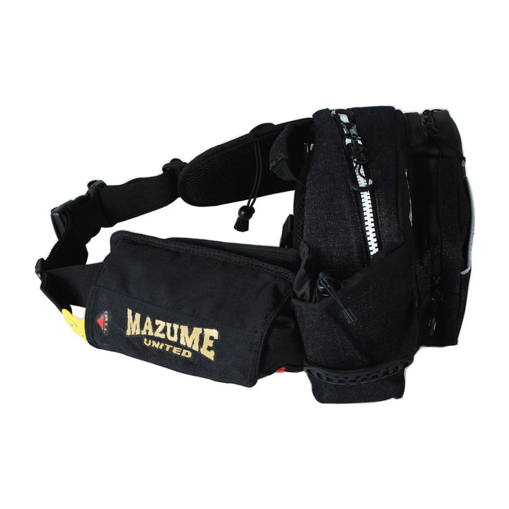 mazume INFLATABLE POUCH zur Befestigung an Hüfttaschen – Schwarz – MZLJ-775