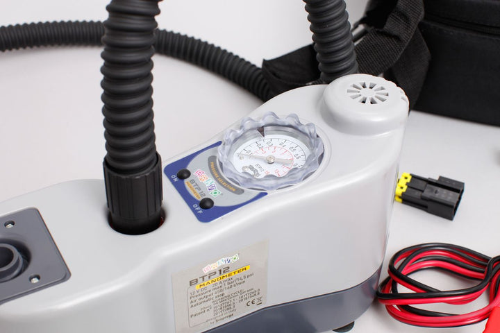 Bravo BTP 12V Elektropumpe automatische Abschaltung bei eingestelltem Luftdruck