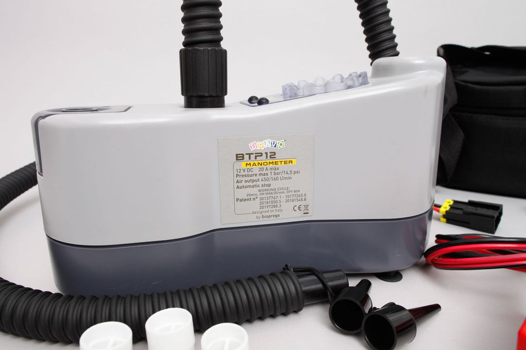 Bravo BTP 12V Elektropumpe automatische Abschaltung bei eingestelltem Luftdruck