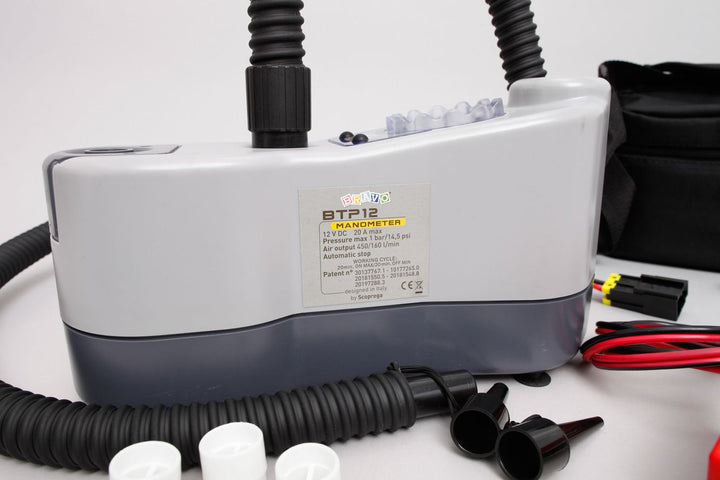 Bravo BTP 12V Elektropumpe automatische Abschaltung bei eingestelltem Luftdruck