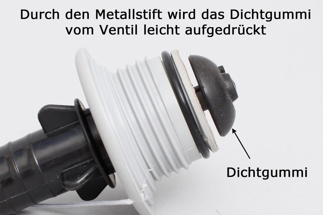 1x Adapter für elektrische Pumpen öffnet und verschließt automatisch Ventile 24.03