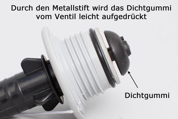 1x Adapter für elektrische Pumpen öffnet und verschließt automatisch Ventile 24.03