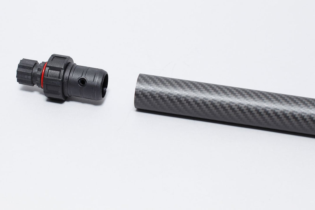 Fasten Sternadapter fix für Rohrende (Ø22 &amp; Ø29 mm) Rundrohr Festnieten