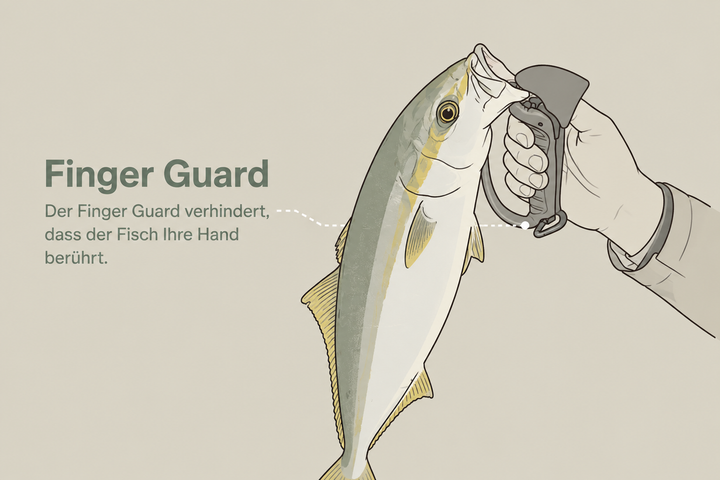 Daiichiseiko Jaw Grip MC kompakte Fischgreifzange für sicheres Landen