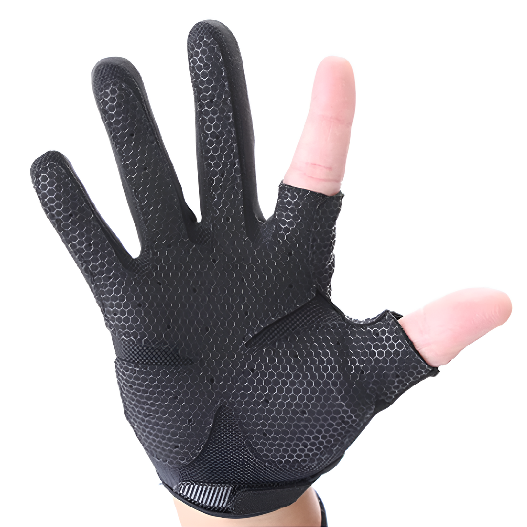 angeln handschuhe wasserdicht Elastische und rutschfeste Handschuhe für drei Jahreszeiten – Perfekte Passform und offene Finger für präzise Arbeiten – Japangler