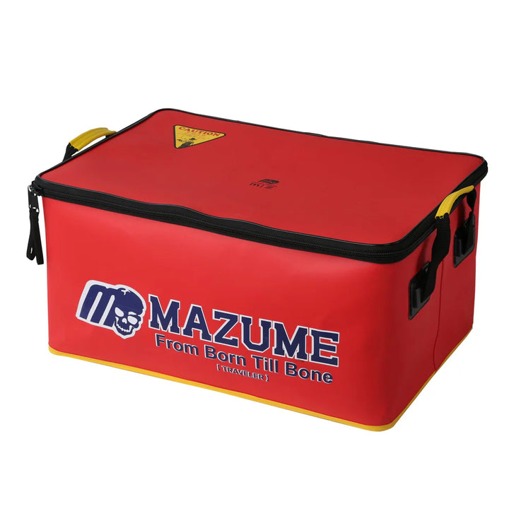 mazume WADING CARGO IV mit Deckel – Wasserdichte EVA Transportbox für Wathose, Schlauchboot, Watstiefel & Bellyboot (MZBK-578, Schwarz)