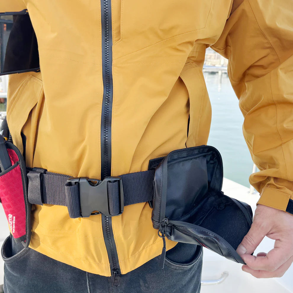 mazume WAIST POUCH – Wasserabweisende Hüfttasche für Smartphone & Zubehör beim Angeln (MZAS-790)