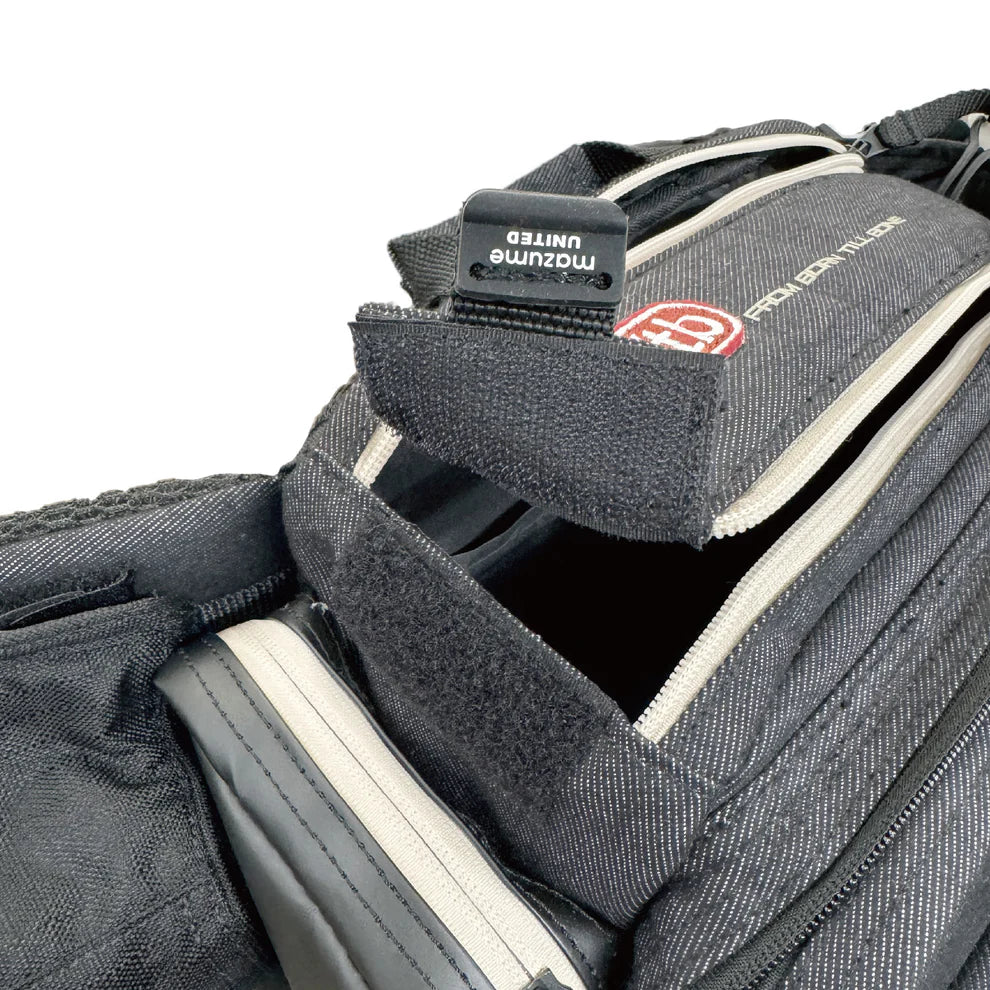 mazume SEATANK IV Angeltasche Bauchtasche – Wasserdichter Angel-Rucksack mit großem Stauraum und robustem Design (Schwarz)