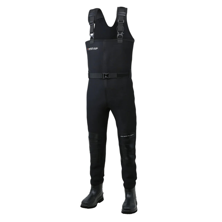 mazume TIDE MANIA NEO PLAIN Neopren-Wathose in Schwarz – MZBF-815