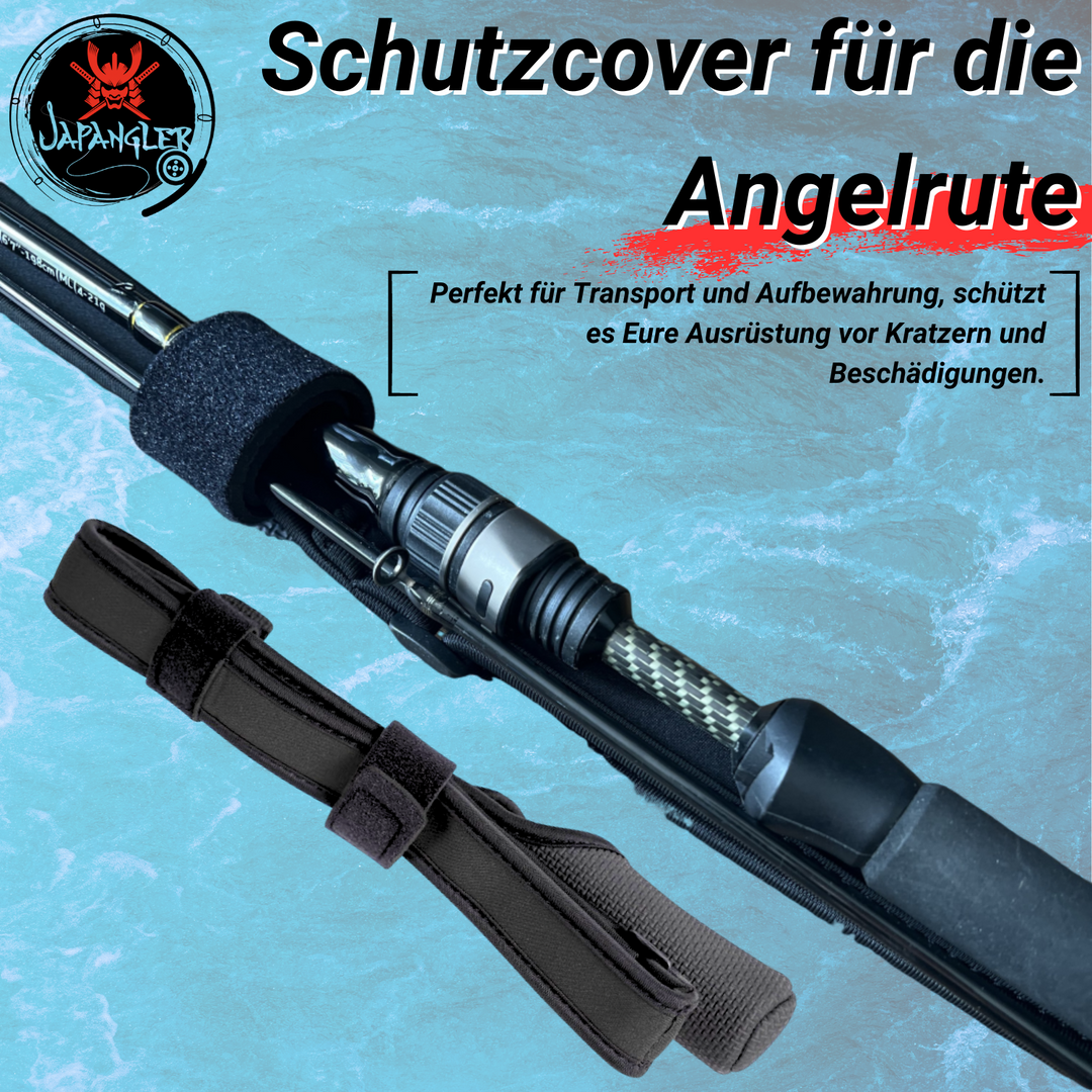 Neopren Rutenschutz, Rod Protector, für Ruten von 90cm bis 120cm