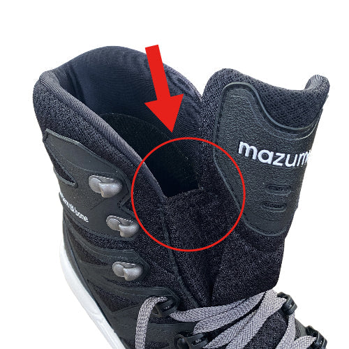 Aktuell in Vorbestellung – mazume Watschuhe mit Filzsohle &amp; Spikes MZWD-692 – Jetzt auch in Größe 3L verfügbar (neue Generation)