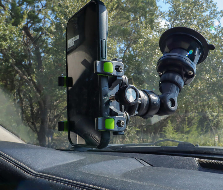 RAILBLAZA Anchorpoint Phone Holder Anwendung