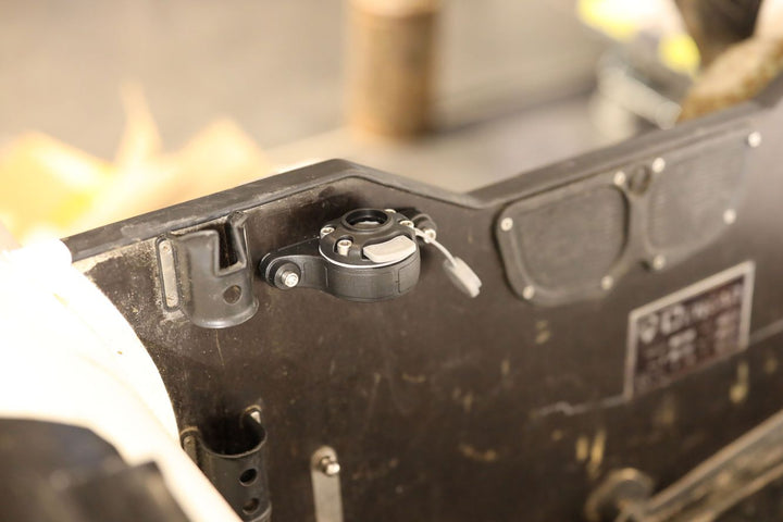 Set: Positionslicht Schlauchboot + Gelenkfuß + Teleskopverlängerung + Halterung