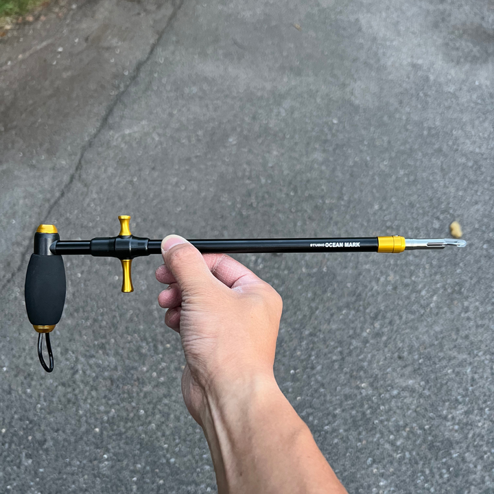 Studio Ocean Mark HOOK REMOVER HR230S, Japanischer Hakenlöser zum Angeln vom Ufer und Boot, mit Wathose oder Belly Boot, Kayak