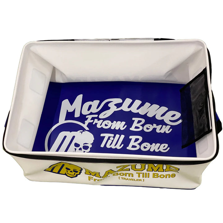 mazume WADING CARGO IV mit Deckel – Wasserdichte EVA Transportbox für Wathose, Schlauchboot, Watstiefel & Bellyboot (MZBK-578, Schwarz)