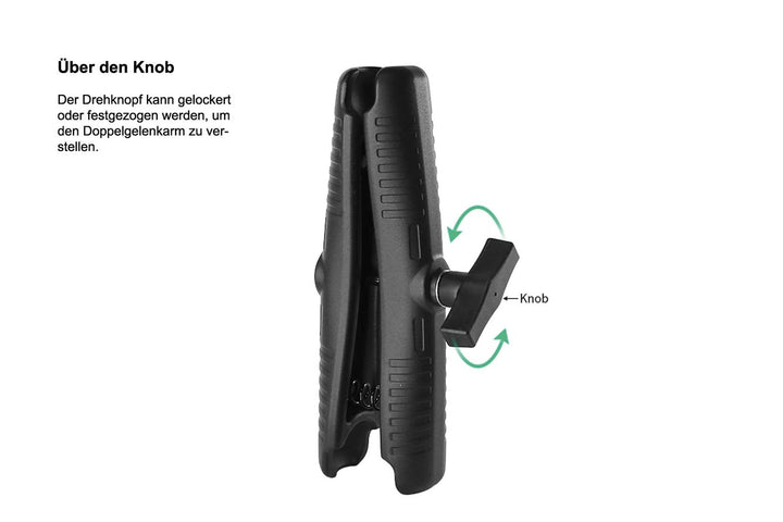 Set: Fasten Kajak Plattform (560x52mm)+ 2x Verbinder + 2x 1,5 Zoll Kugeln Echolot