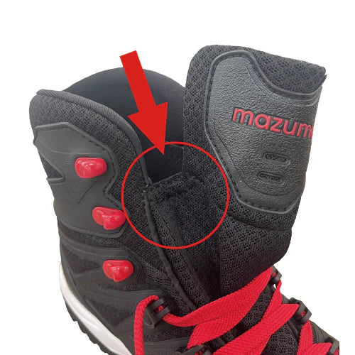 Aktuell in Vorbestellung – mazume Watschuhe mit Tungsten-Spikes MZWD-691 – Jetzt auch in Größe 4L (neue Generation)