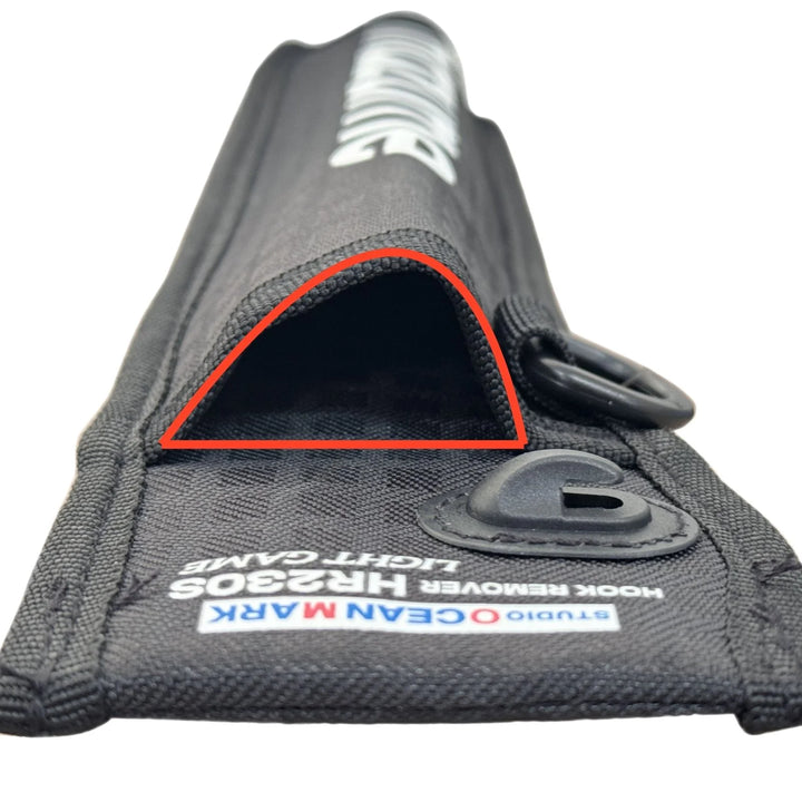 mazume Hook Remover Holder für HR230S, Japanischer Hakenlöser Holster zum Angeln vom Ufer und Boot, mit Wathose oder Belly Boot