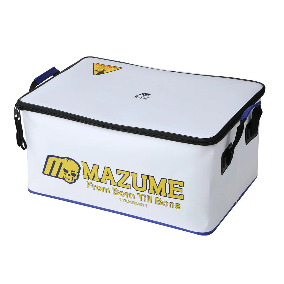 mazume WADING CARGO IV mit Deckel – Wasserdichte EVA Transportbox für Wathose, Schlauchboot, Watstiefel & Bellyboot (MZBK-578, Schwarz)