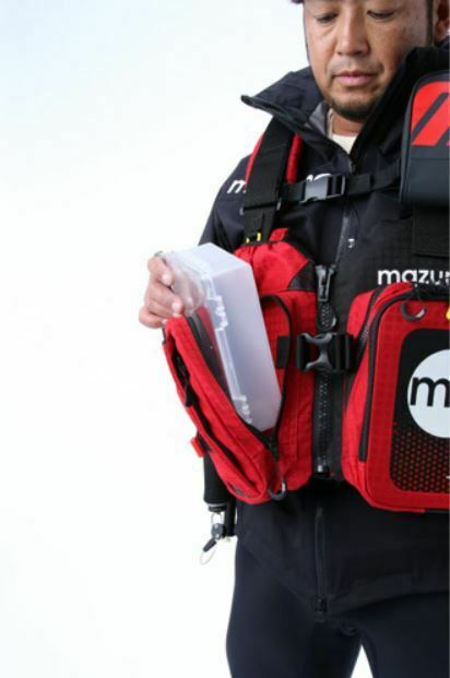 mazume Angelweste Herren aus Japan und Rettungsweste Mazume REDMOON VEST VIII