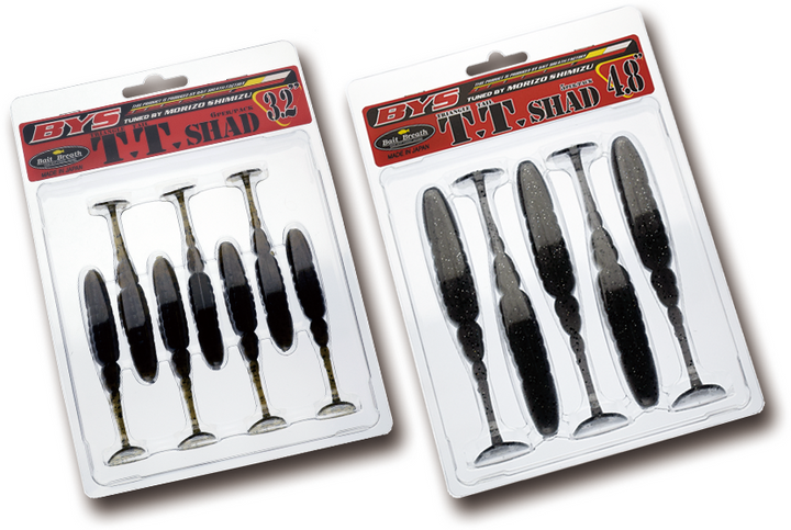 Bait Breath TT Shad 2.8 (7.1cm), Japanische Gummifische 7 Stück