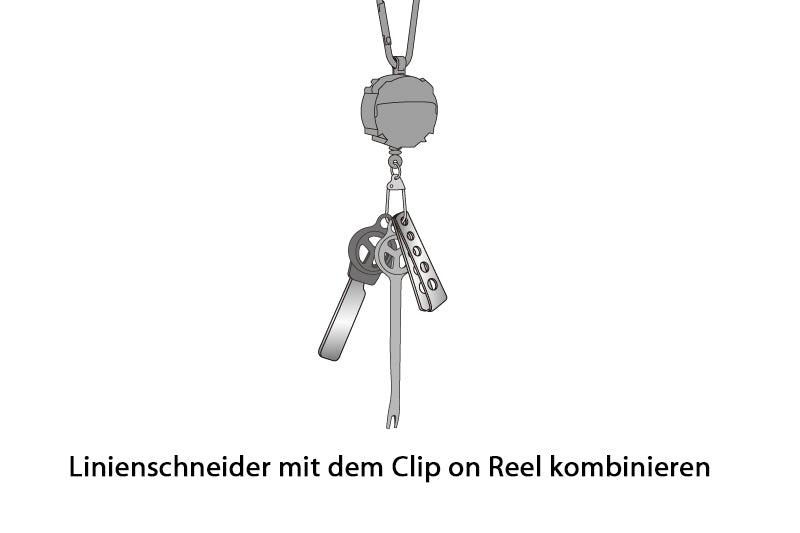 Daiichiseiko Schnur-Knips-Schere für monofile Schnüre MC Line Cutter