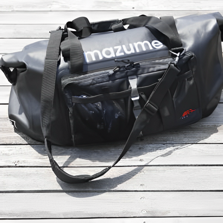 mazume WATER PROOF DUFFEL BAGⅡ 52L, waterproof bag for waders, wading boots, travel and camping