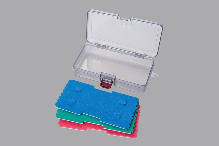Daiichiseiko Tsuno Maita Mini Vorfachbox 86x172x5mm mit 3 farbigen Einlagen