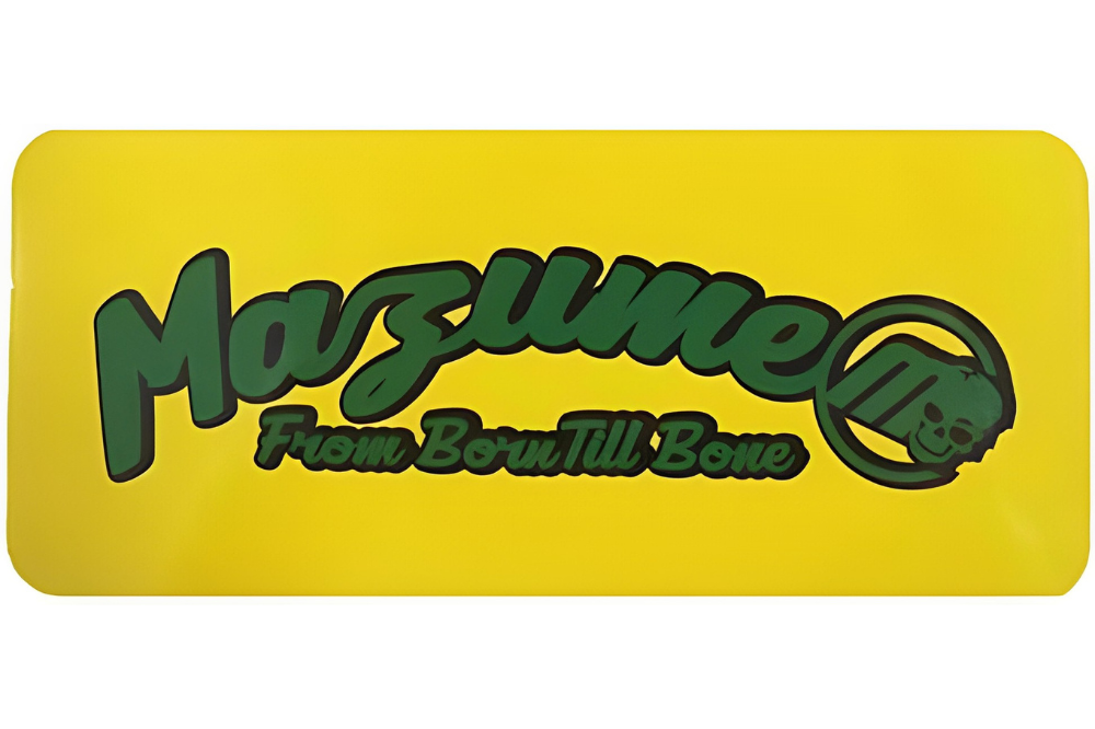 mazume LOGO STICKER Ⅲ (5 sticker set) for sticking on bait boxes, bakkan, and much more.