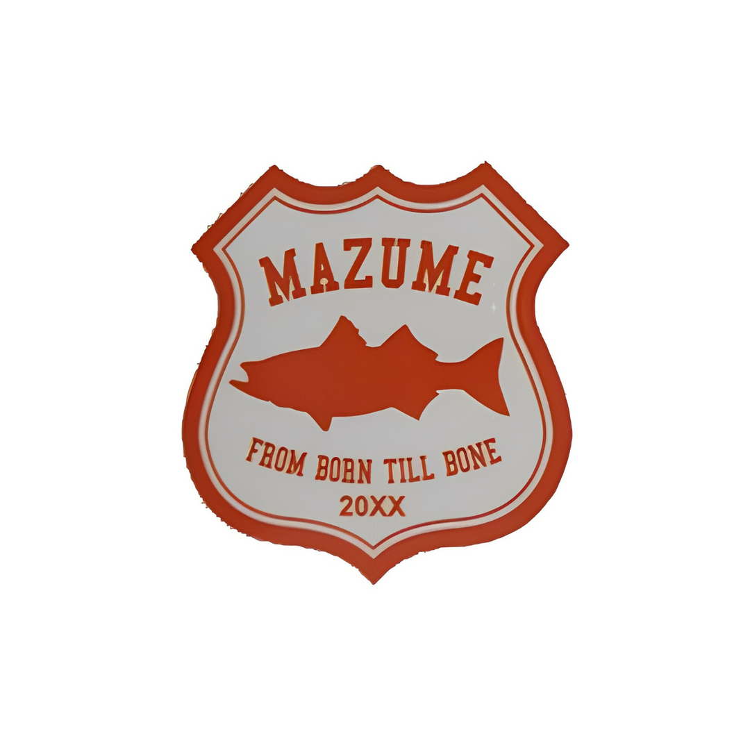 mazume STICKER Fish mini (5 Sticker Set) zum Bekleben von Köderbox, Bakkan, evm.