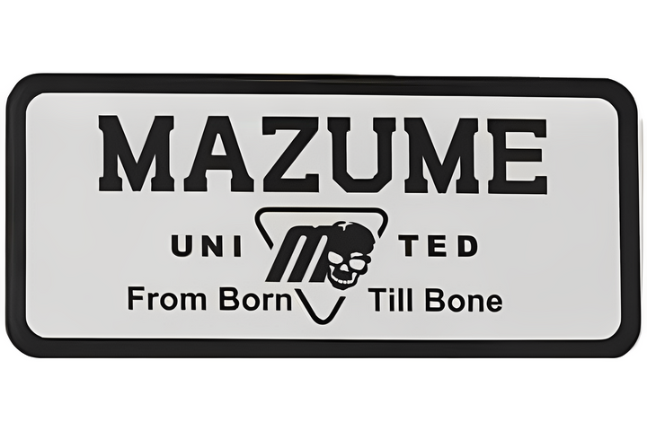 mazume LOGO STICKER Ⅱ (5 sticker set) for sticking on bait boxes, bakkan, and much more.