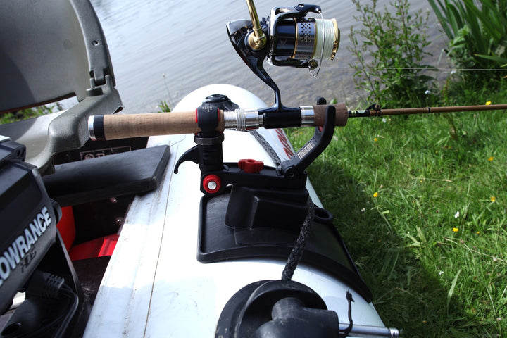 Set: Daiichiseiko Uketaro GB + Kleber Kit - Inflatable boat rod holders for anglers