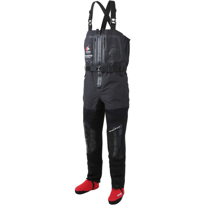 MZST-457 mazume HYBRID WADER atmungsaktive Neopren Wathose für Fliegenfischen, Watangeln und Bellyboot (Herren)