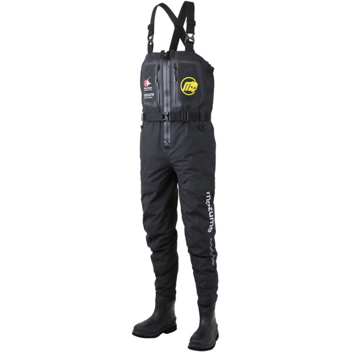 MZBF-454 mazume FULL OPEN BOOTS FOOT WADER (FELT SPIKE MODEL) atmungsaktive Wathose für Fliegenfischen, Watangeln und Bellyboot (Herren)